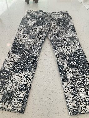 Mr Turk Mod Pattern Black and White Pants Size 30